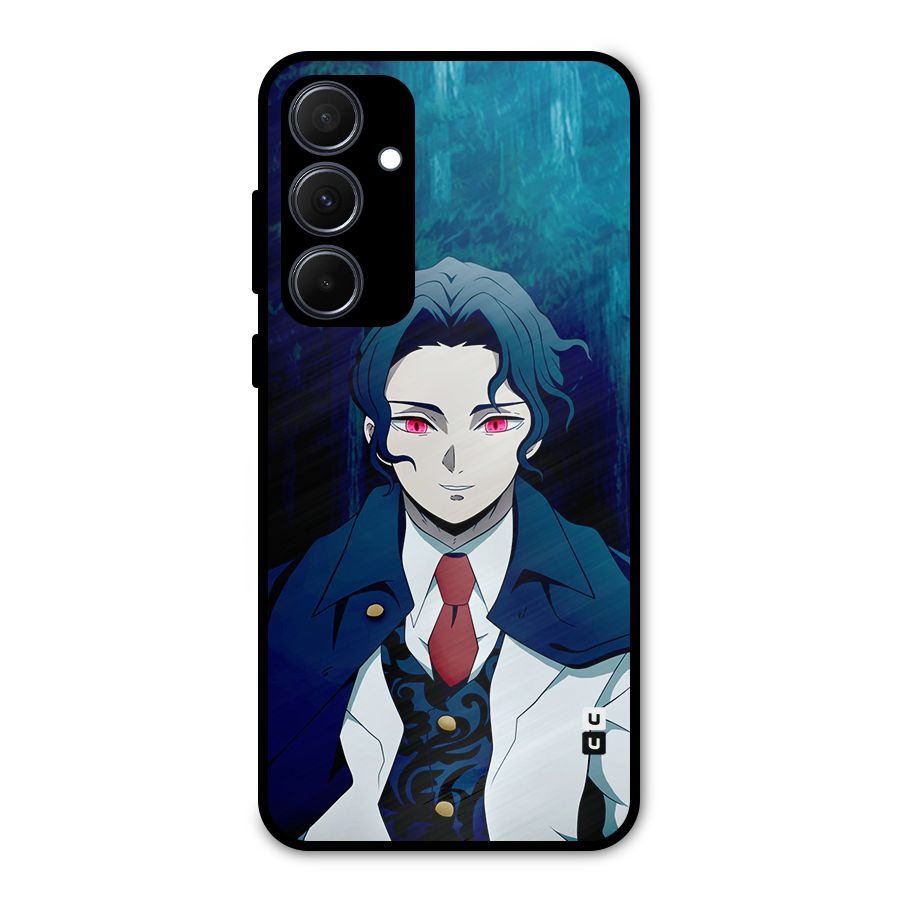 Muzan Kibutsuji Metal Back Case for Galaxy A35