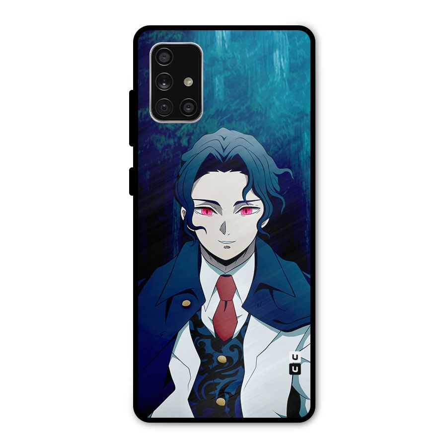Muzan Kibutsuji Metal Back Case for Galaxy A71