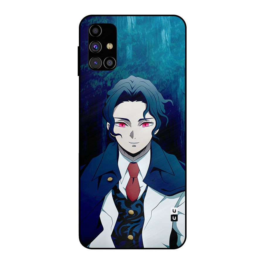 Muzan Kibutsuji Metal Back Case for Galaxy M31s
