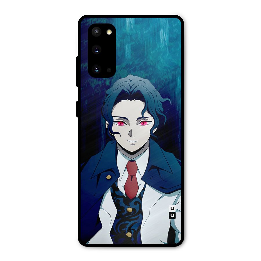Muzan Kibutsuji Metal Back Case for Galaxy S20