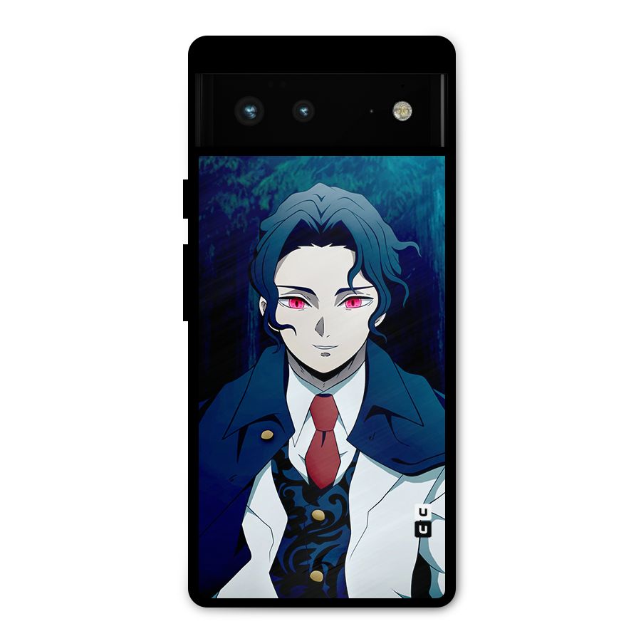 Muzan Kibutsuji Metal Back Case for Google Pixel 6