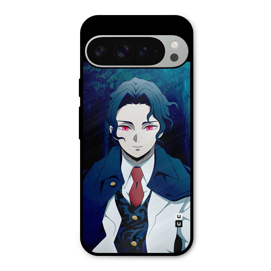 Muzan Kibutsuji Metal Back Case for Google Pixel 9 Pro XL