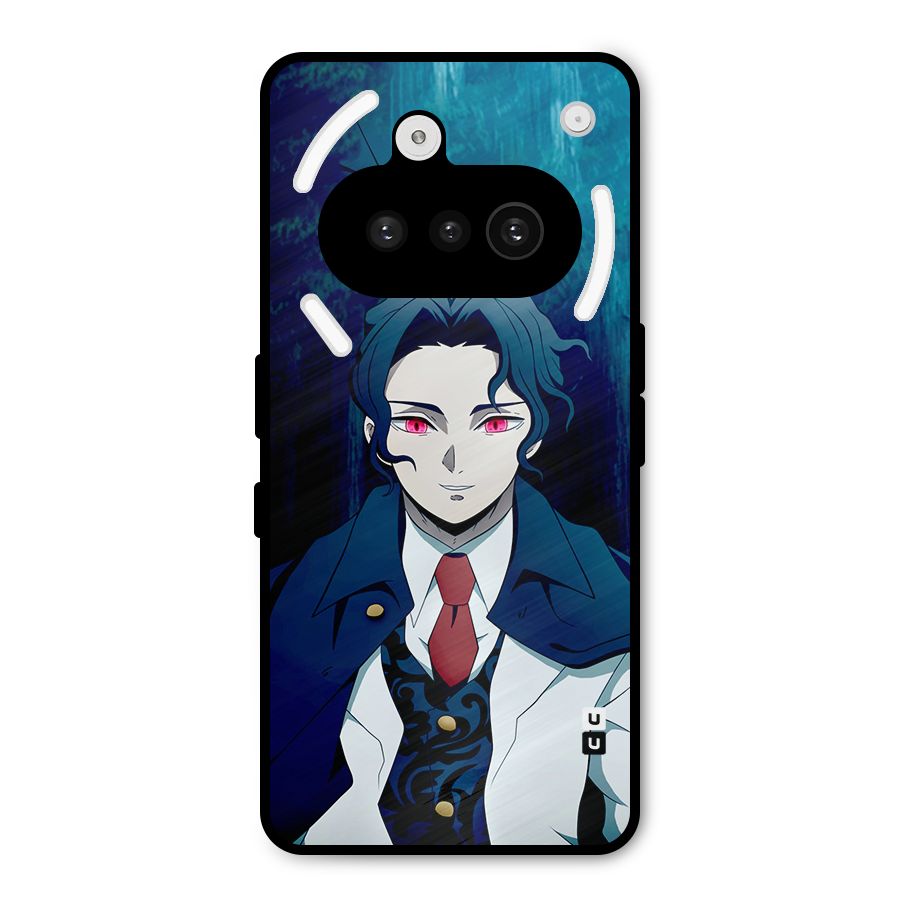 Muzan Kibutsuji Metal Back Case for Nothing Phone 3a