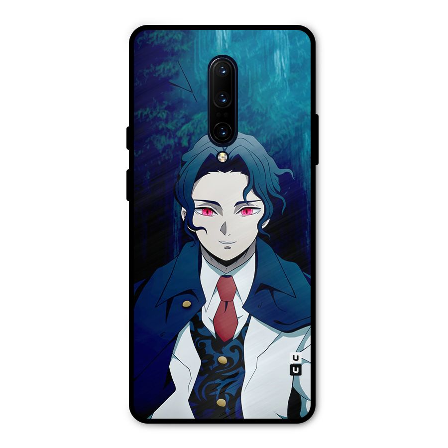 Muzan Kibutsuji Metal Back Case for OnePlus 7 Pro