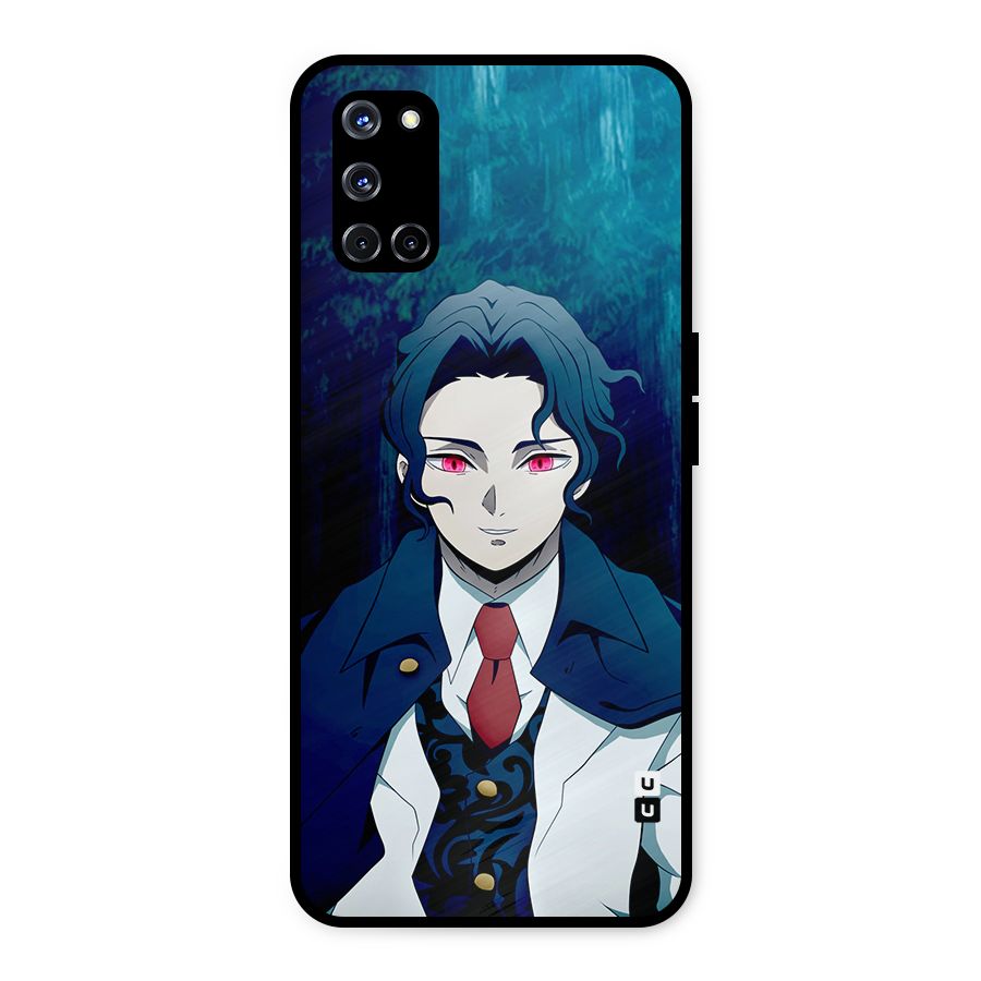 Muzan Kibutsuji Metal Back Case for Oppo A52