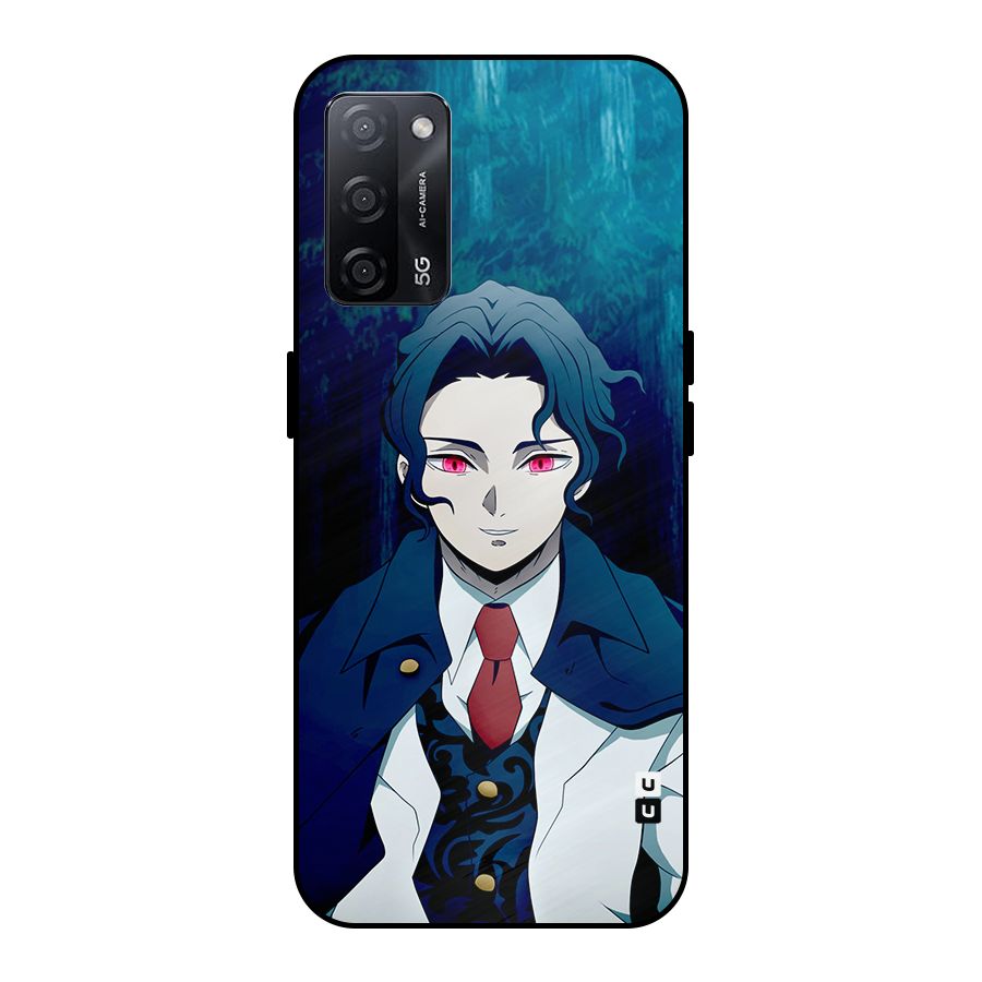 Muzan Kibutsuji Metal Back Case for Oppo A53s 5G