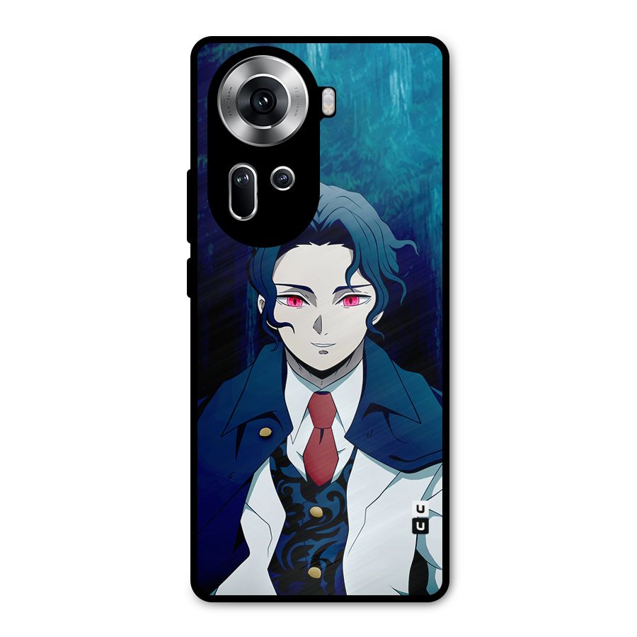 Muzan Kibutsuji Metal Back Case for Oppo Reno11 5G