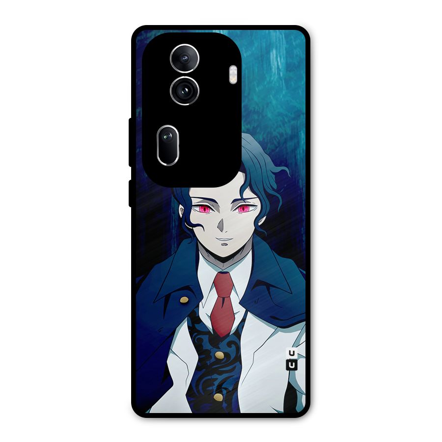Muzan Kibutsuji Metal Back Case for Oppo Reno11 Pro 5G