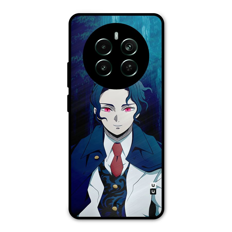 Muzan Kibutsuji Metal Back Case for Realme 12 Pro Plus