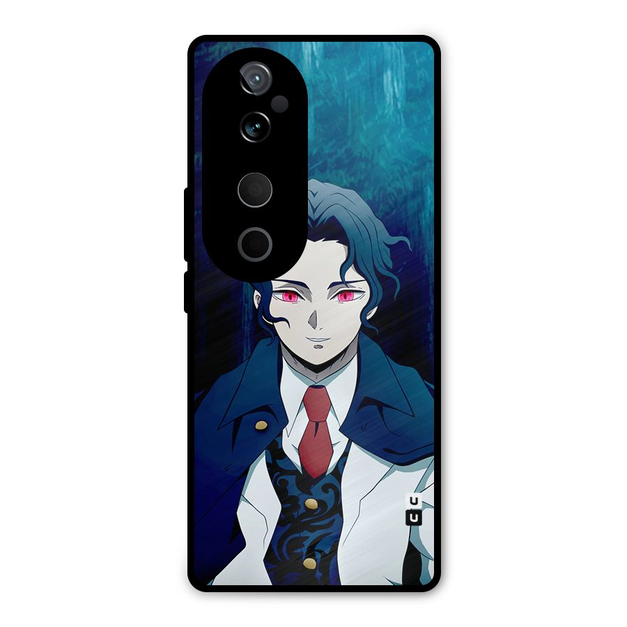 Muzan Kibutsuji Metal Back Case for Vivo T3 Ultra