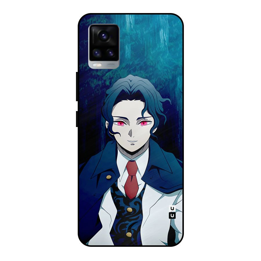Muzan Kibutsuji Metal Back Case for Vivo V20