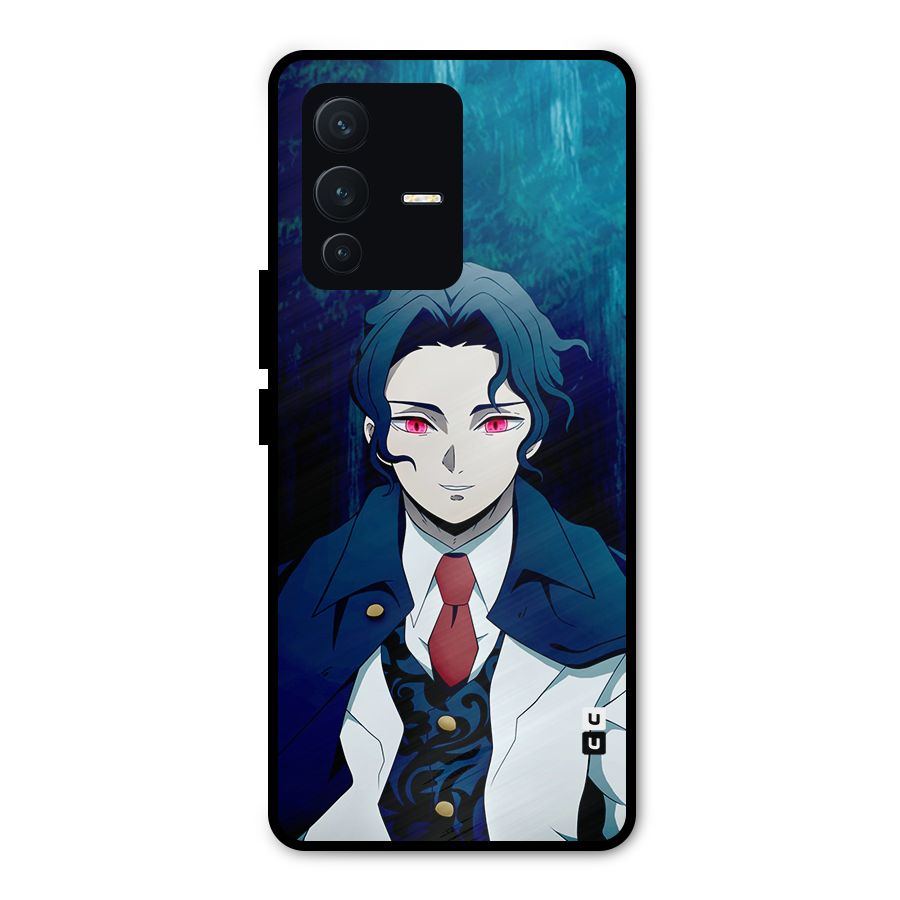 Muzan Kibutsuji Metal Back Case for Vivo V23 Pro