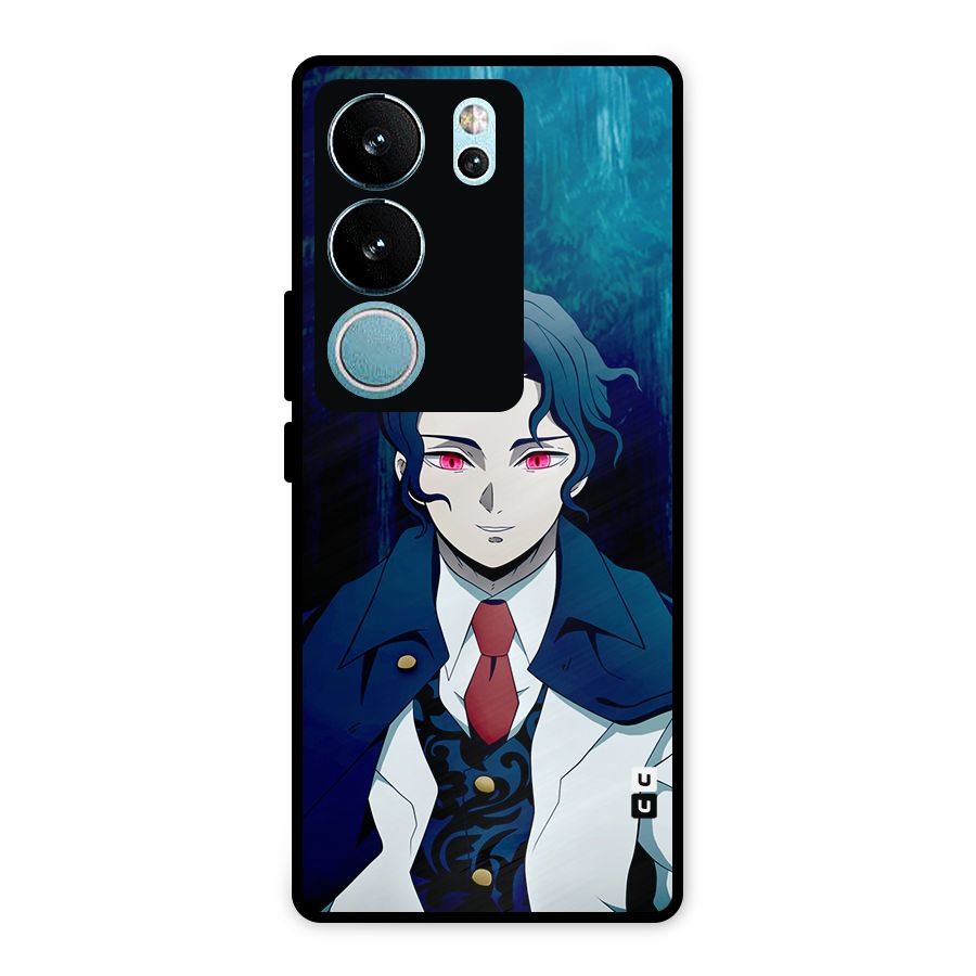 Muzan Kibutsuji Metal Back Case for Vivo V29