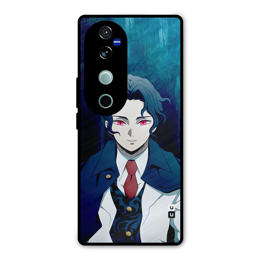 Muzan Kibutsuji Metal Back Case for Vivo V40