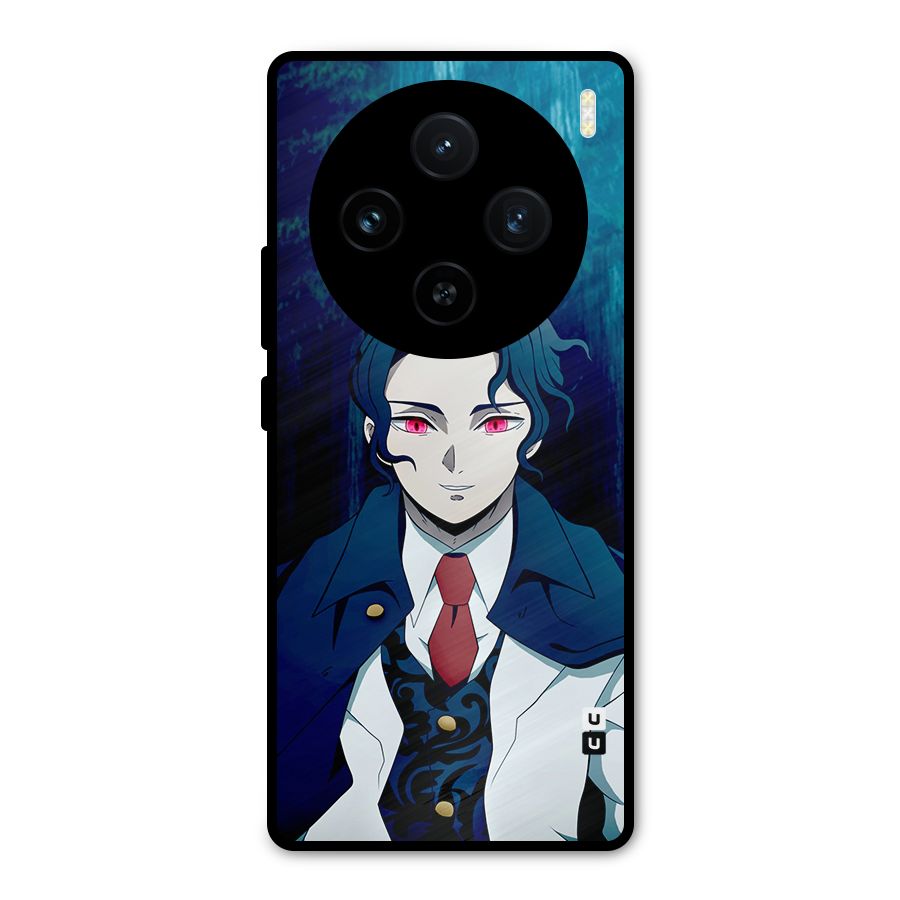 Muzan Kibutsuji Metal Back Case for Vivo X100