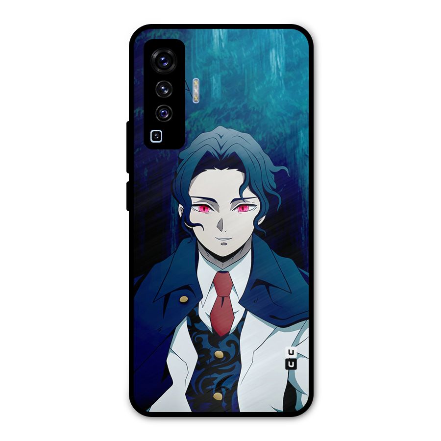 Muzan Kibutsuji Metal Back Case for Vivo X50