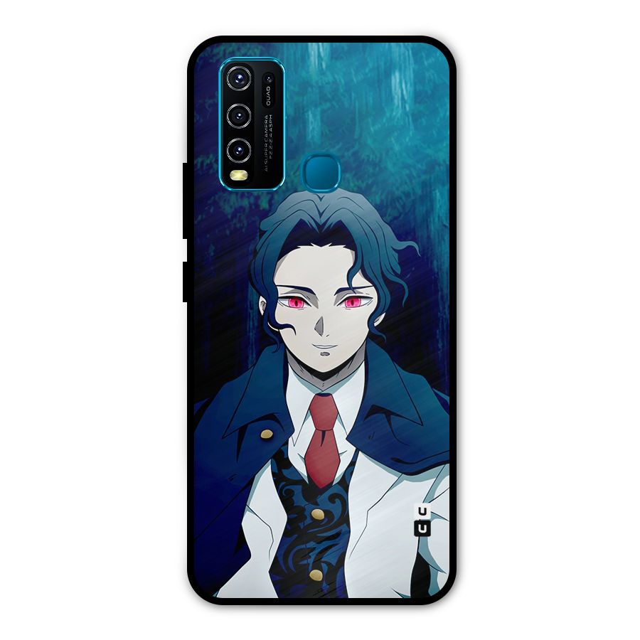 Muzan Kibutsuji Metal Back Case for Vivo Y30