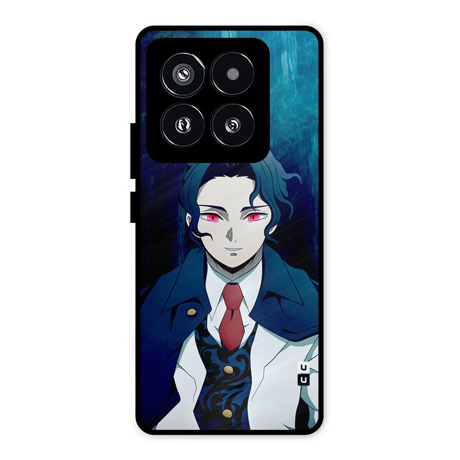 Muzan Kibutsuji Metal Back Case for Xiaomi 14 Pro