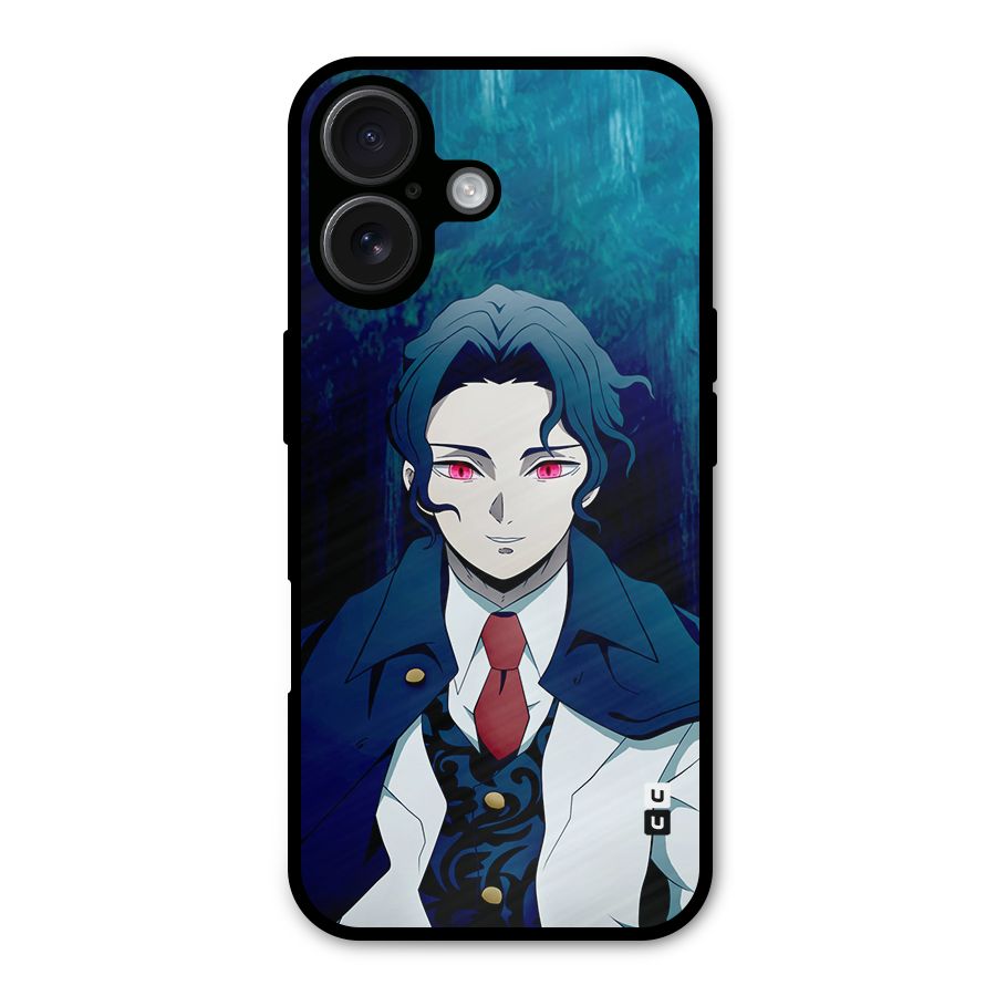Muzan Kibutsuji Metal Back Case for iPhone 16
