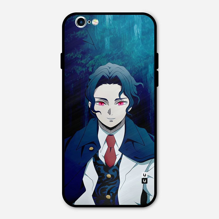 Muzan Kibutsuji Metal Back Case for iPhone 6 6s