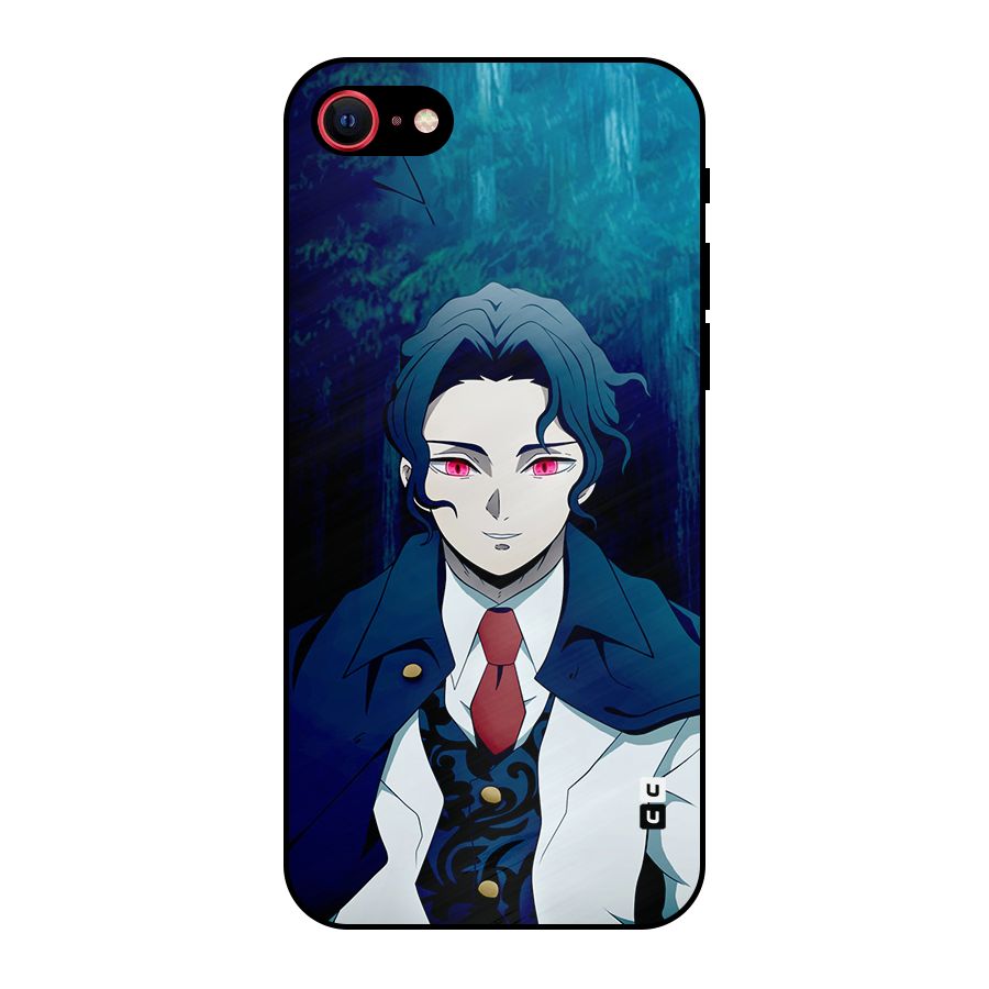 Muzan Kibutsuji Metal Back Case for iPhone 7