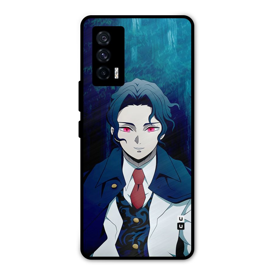 Muzan Kibutsuji Metal Back Case for iQOO 7 5G