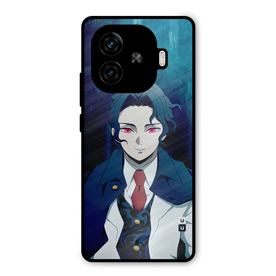 Muzan Kibutsuji Metal Back Case for iQOO Neo 10R