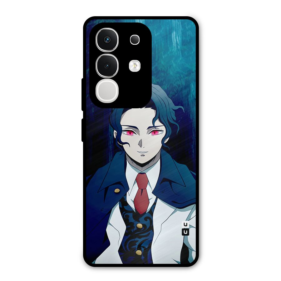 Muzan Kibutsuji Metal Back Case for iQOO Z10x
