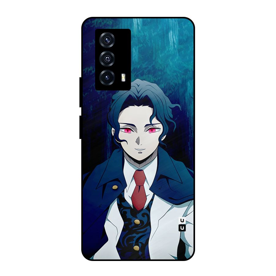 Muzan Kibutsuji Metal Back Case for iQOO Z5