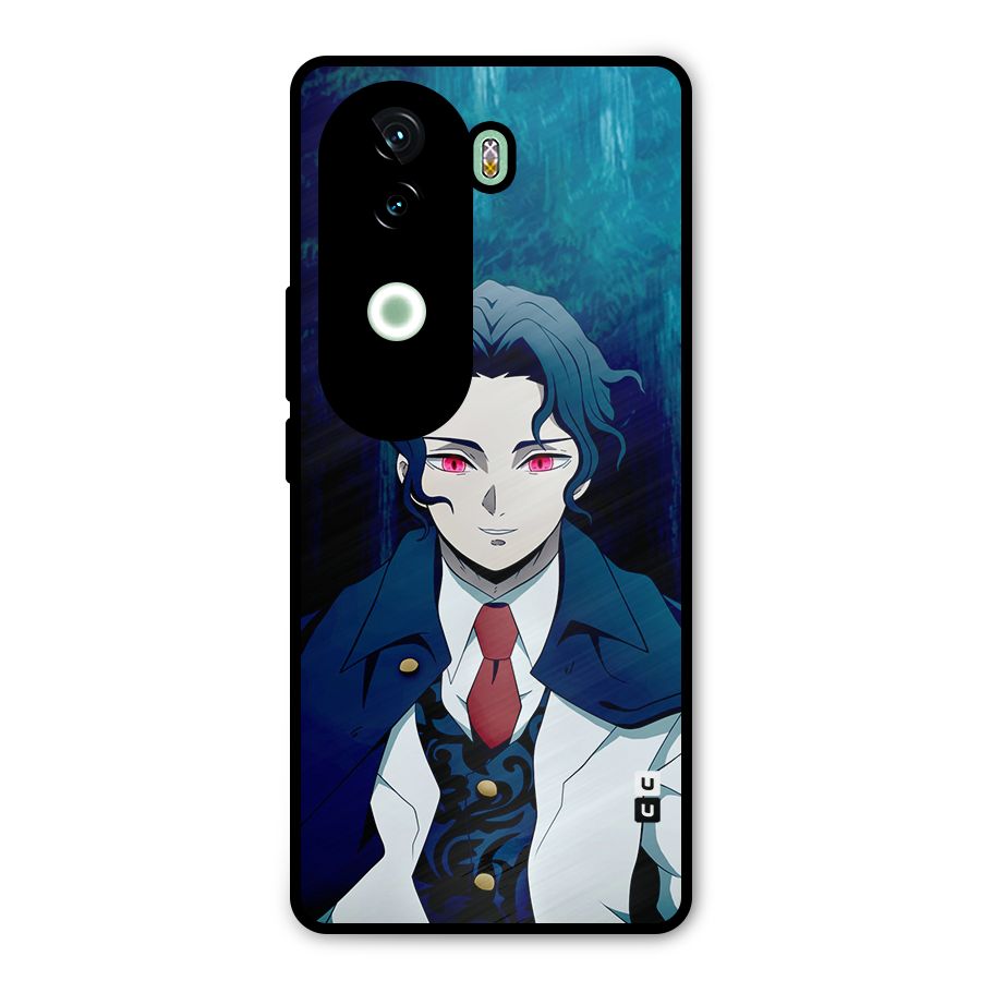 Muzan Kibutsuji Metal Back Case for iQOO Z9s