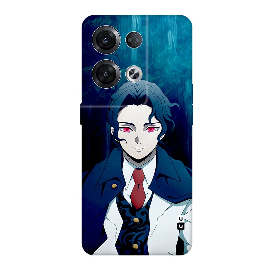 Muzan Kibutsuji Original Polycarbonate Back Case for Oppo Reno8 Pro 5G