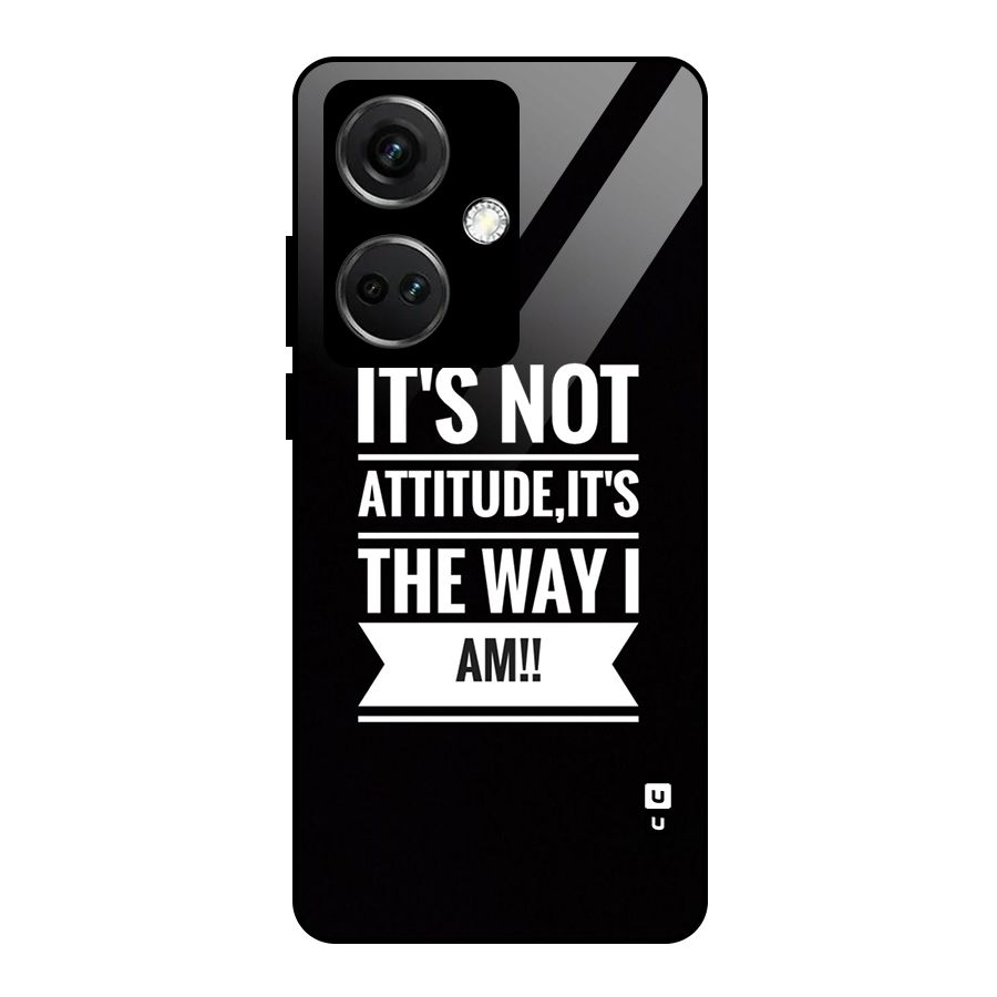 My Attitude Glass Back Case for OnePlus Nord CE 3 5G