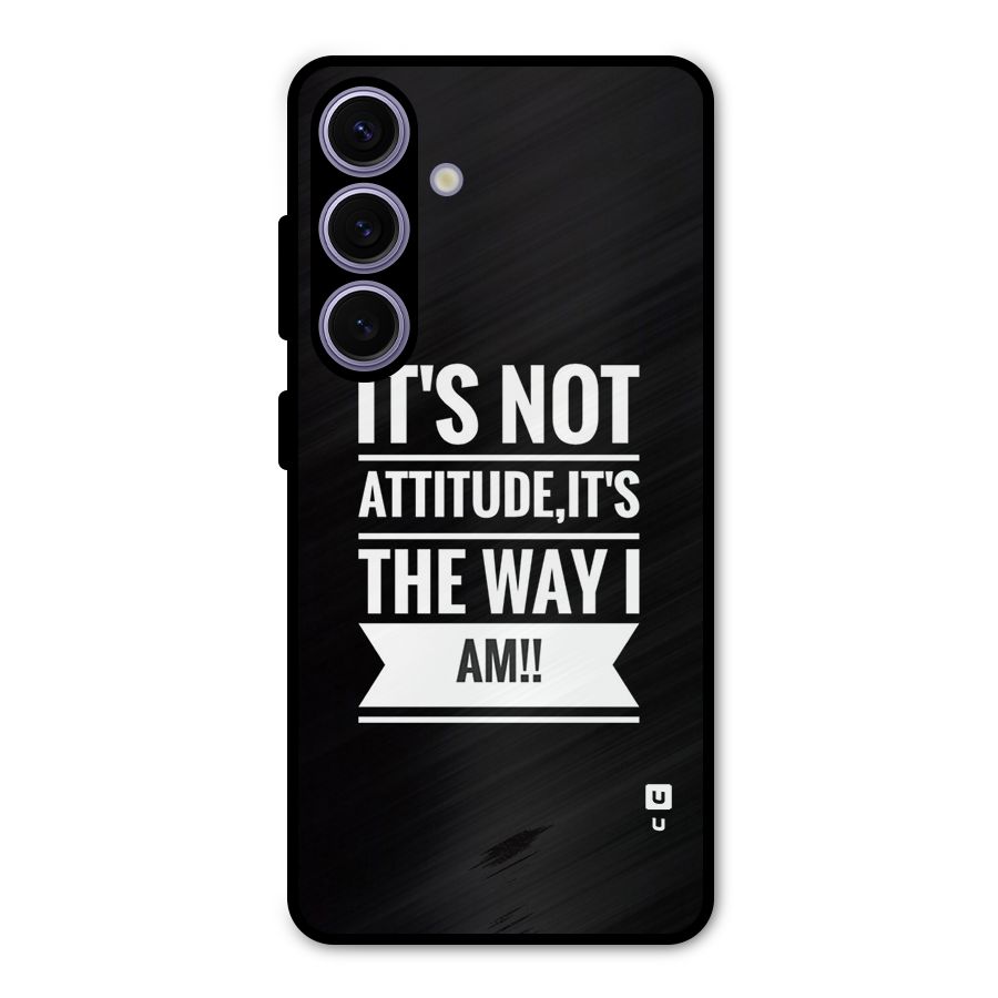 My Attitude Metal Back Case for Galaxy S24