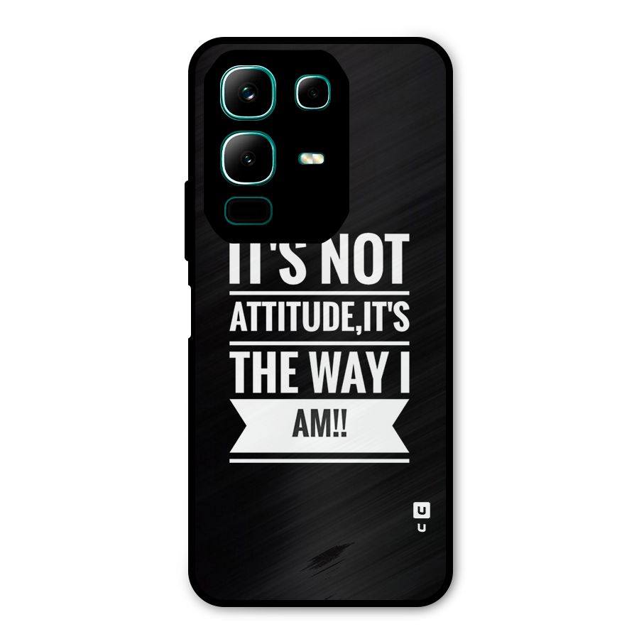 My Attitude Metal Back Case for Infinix Note 50x
