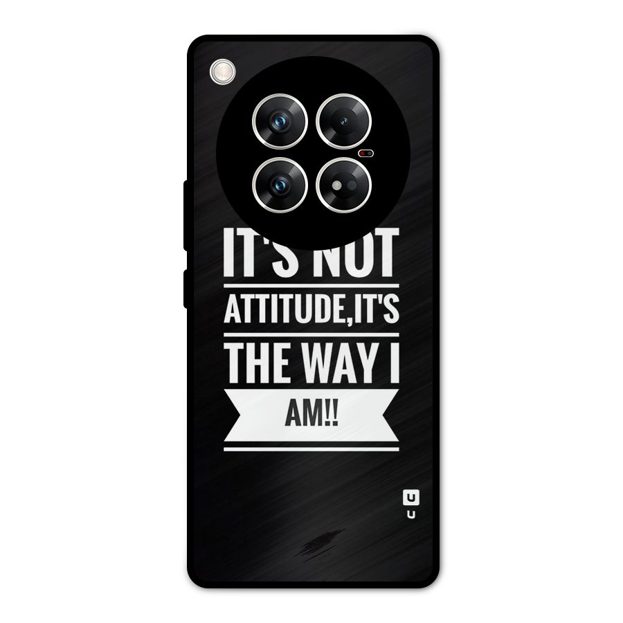 My Attitude Metal Back Case for Infinix Zero 40 5G