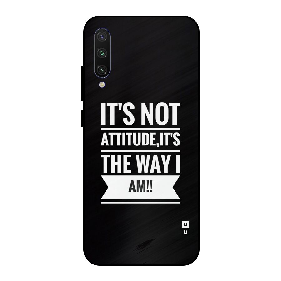 My Attitude Metal Back Case for Mi A3