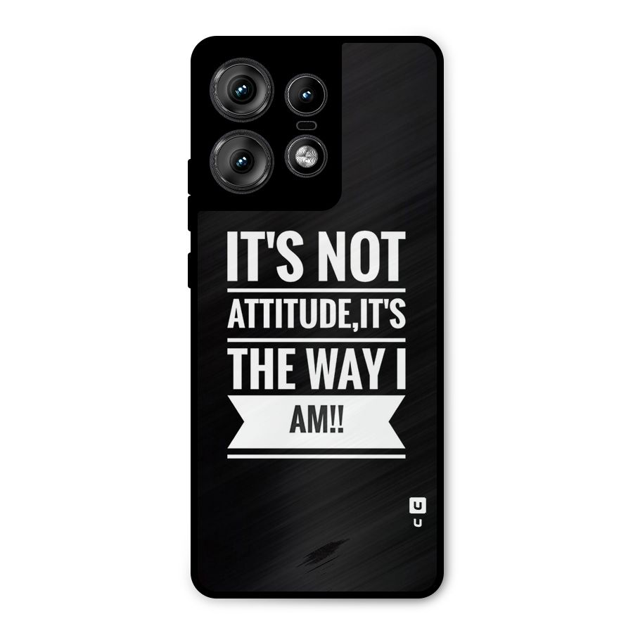 My Attitude Metal Back Case for Motorola Edge 50 Pro