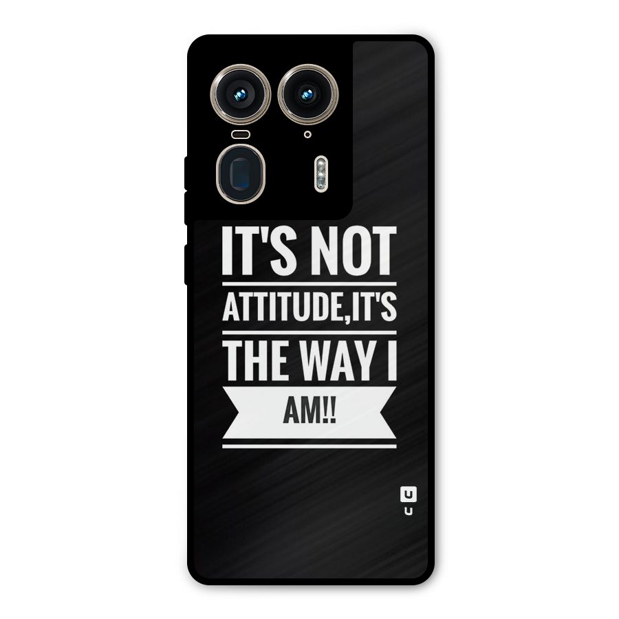 My Attitude Metal Back Case for Motorola Edge 50 Ultra