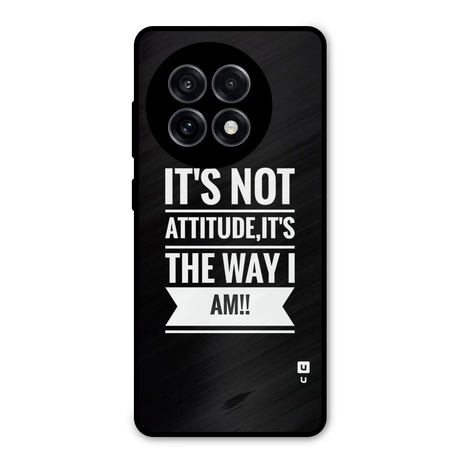 My Attitude Metal Back Case for OnePlus 13R
