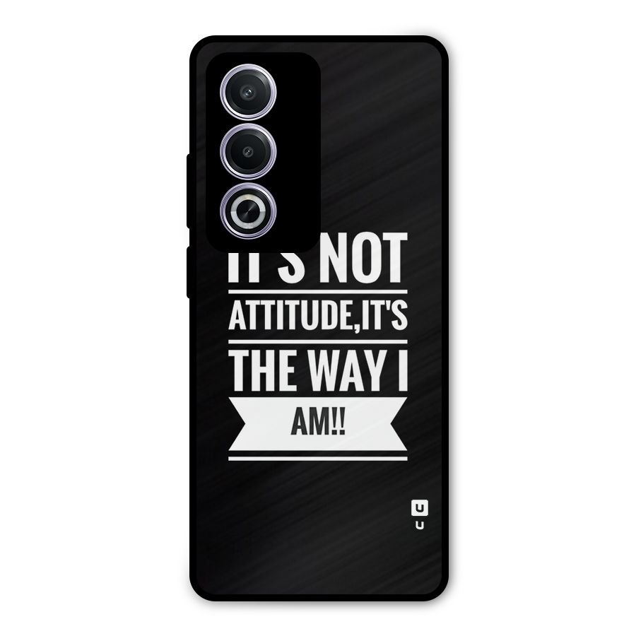 My Attitude Metal Back Case for Oppo A3 Pro
