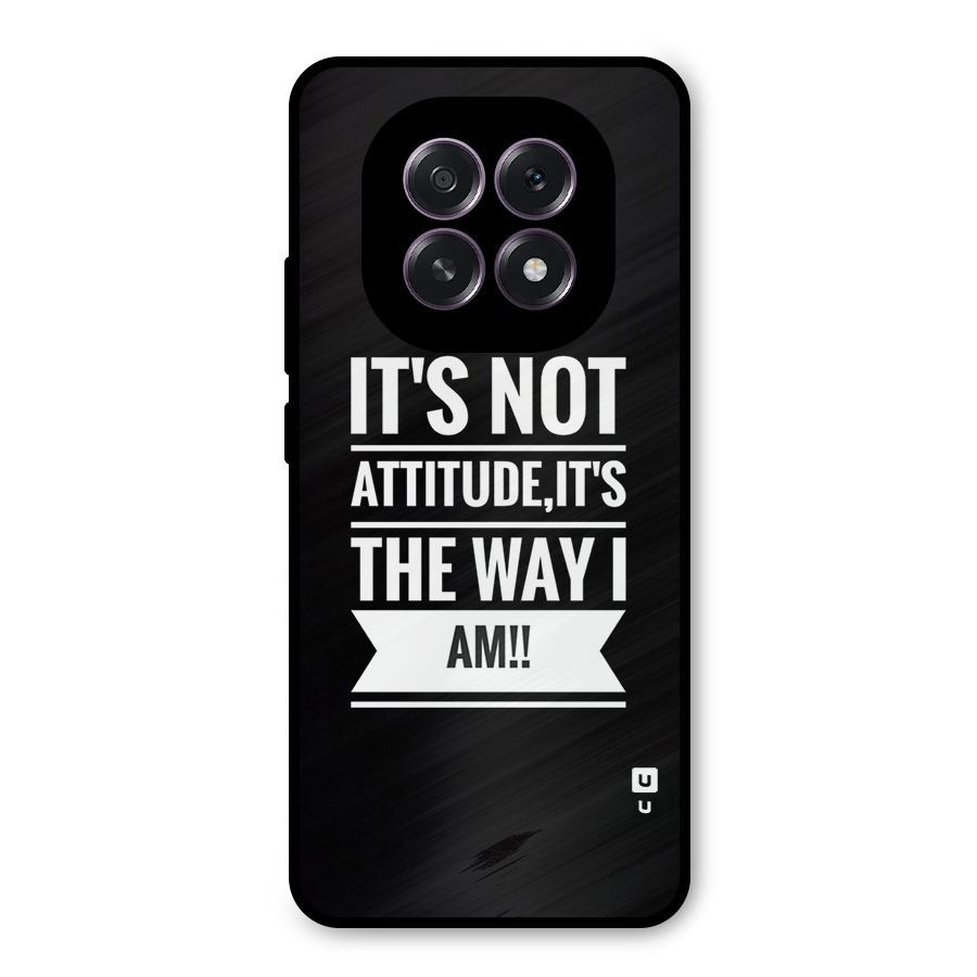 My Attitude Metal Back Case for Oppo F29