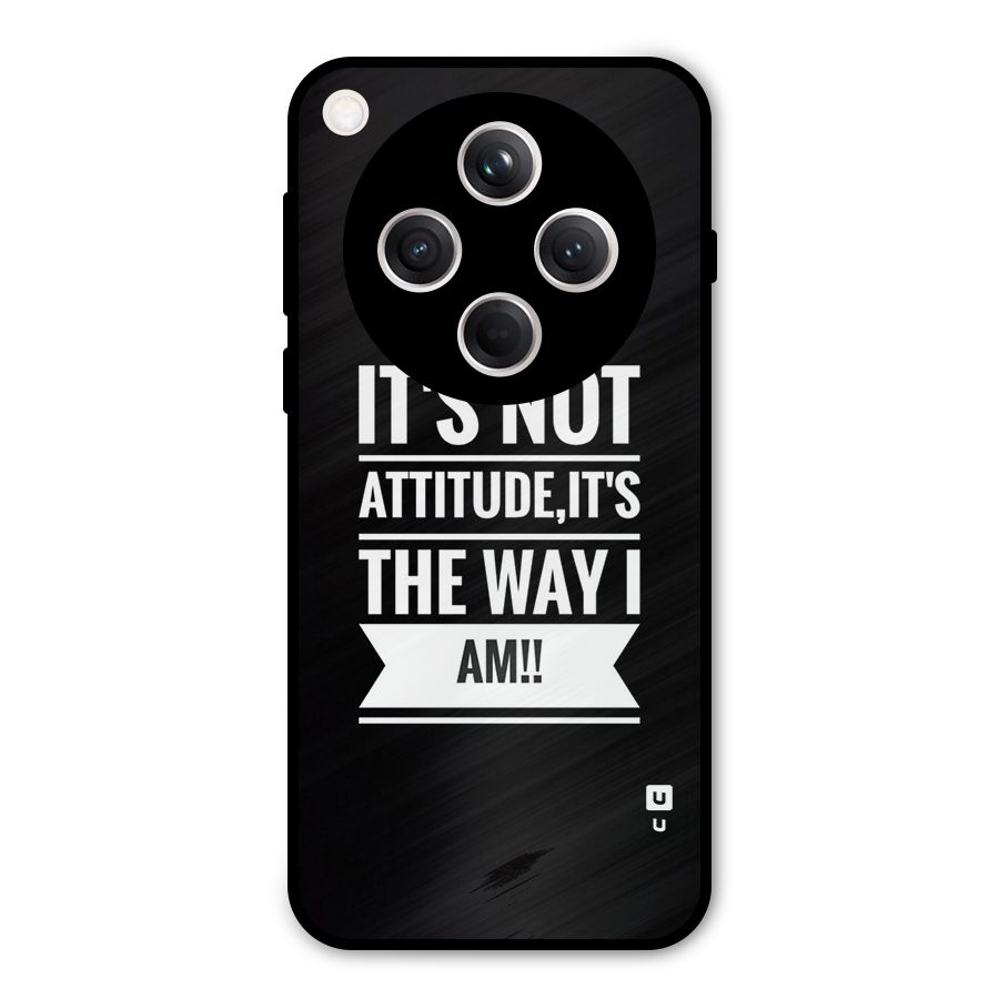 My Attitude Metal Back Case for Oppo Find X8