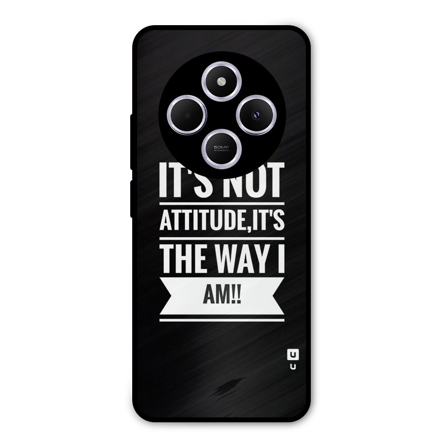 My Attitude Metal Back Case for Poco C75 5G