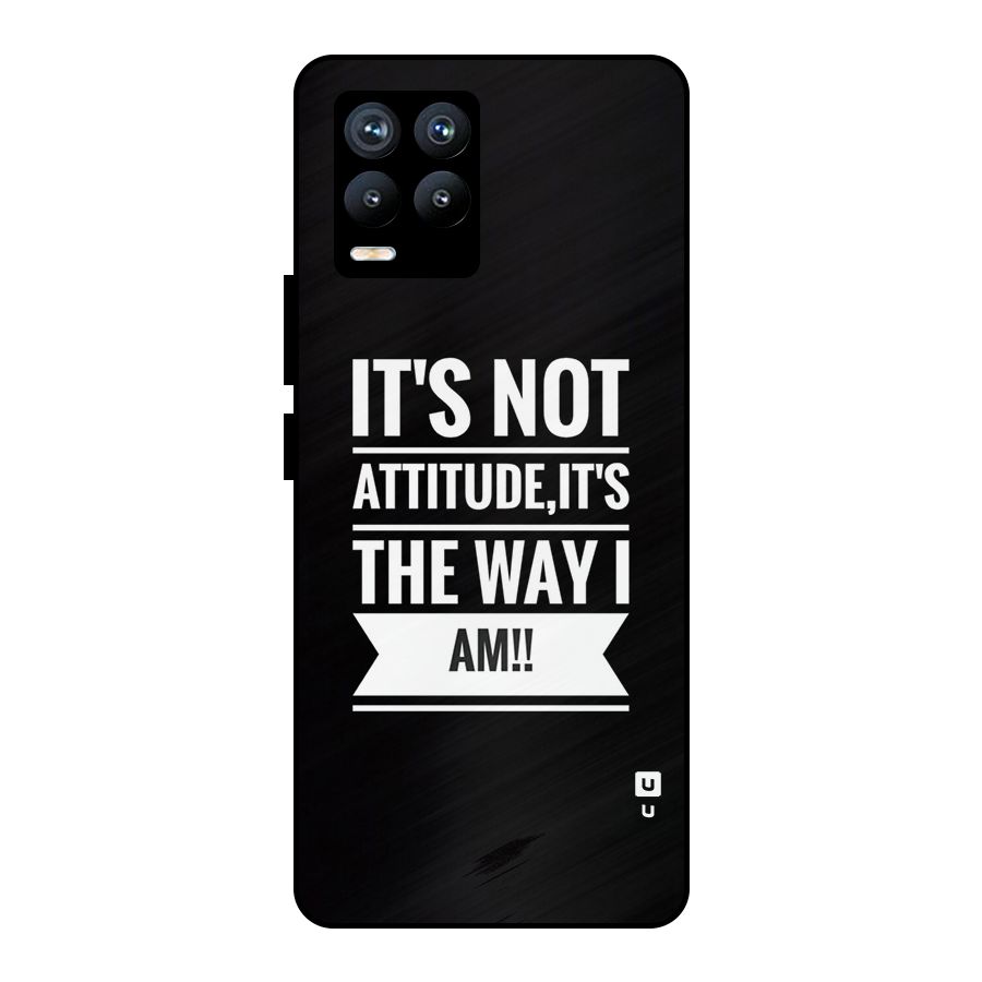 My Attitude Metal Back Case for Realme 8 Pro