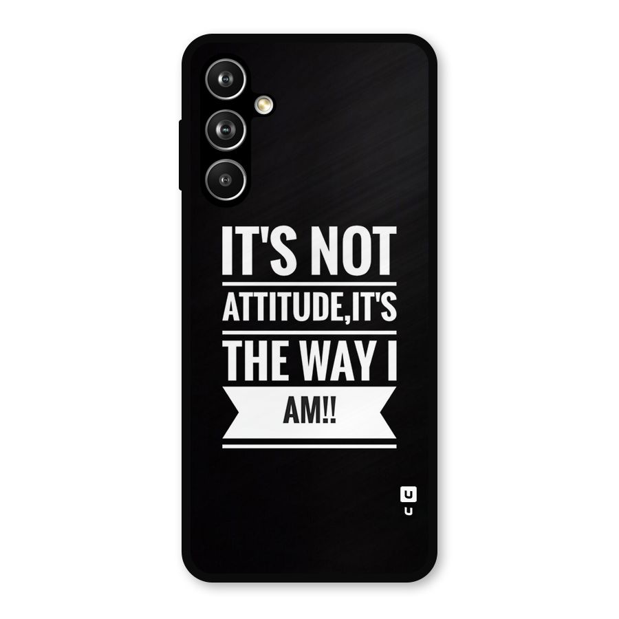 My Attitude Metal Back Case for Samsung Galaxy M54