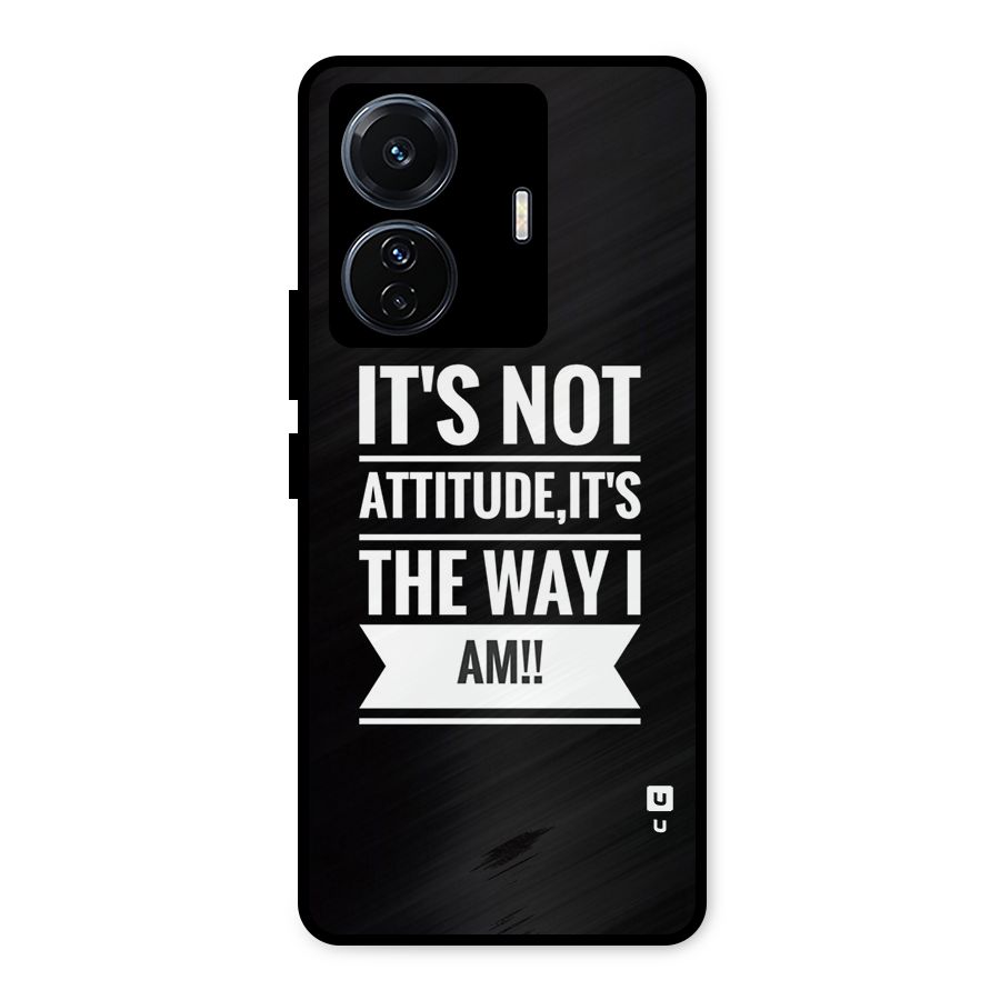 My Attitude Metal Back Case for Vivo T1 Pro