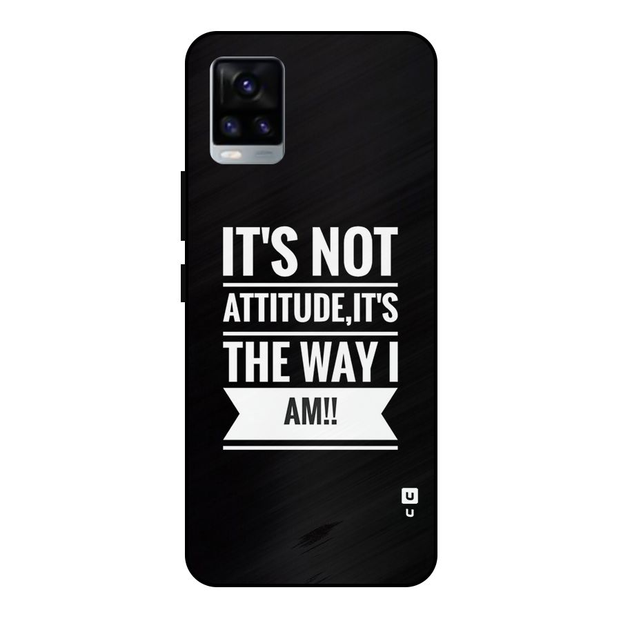 My Attitude Metal Back Case for Vivo V20