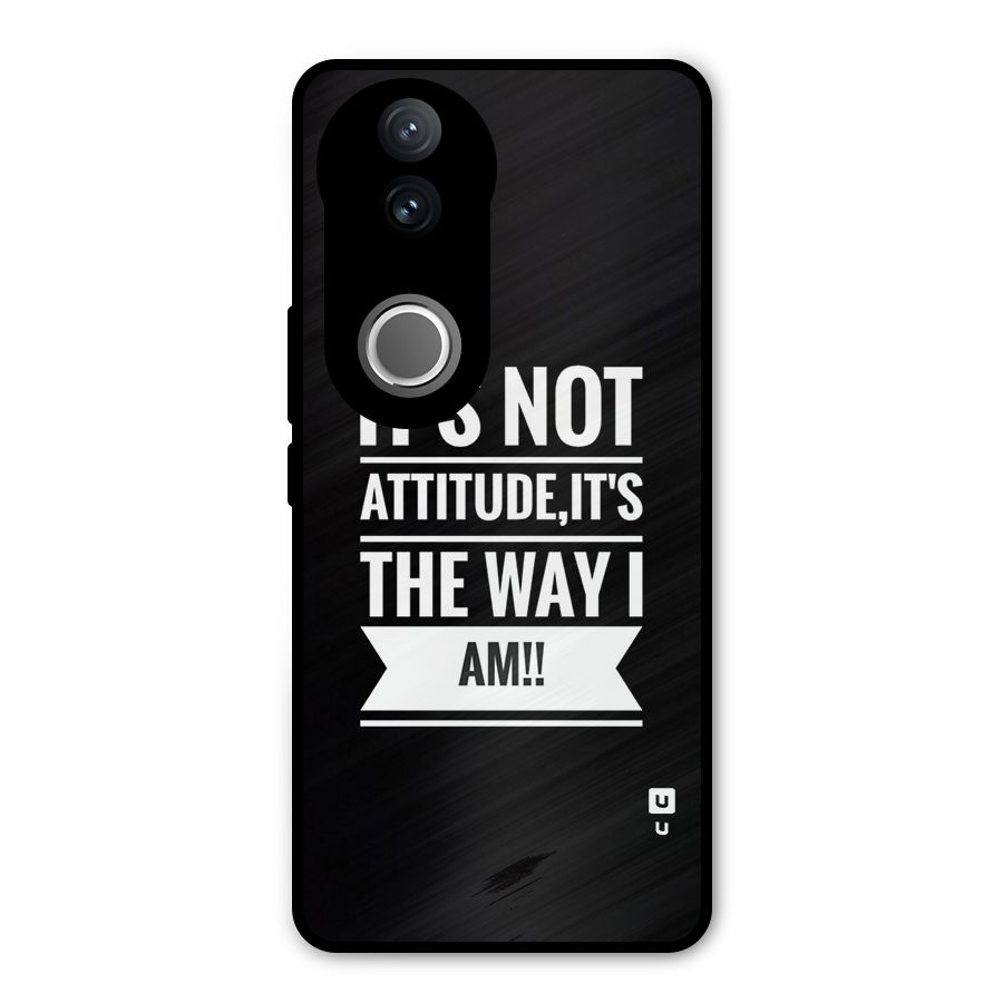 My Attitude Metal Back Case for Vivo V50