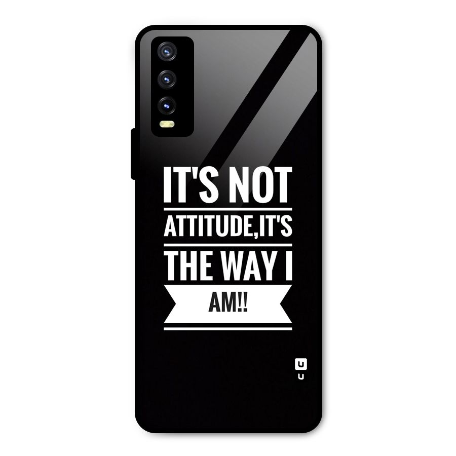 My Attitude Metal Back Case for Vivo Y20