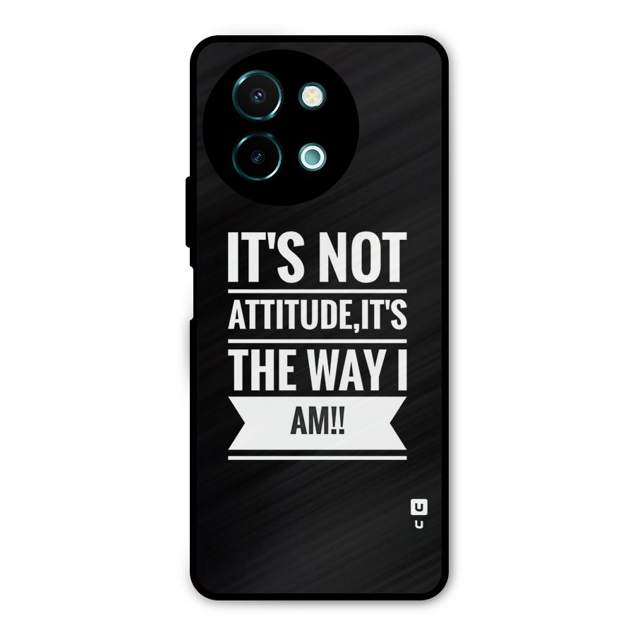 My Attitude Metal Back Case for Vivo Y58